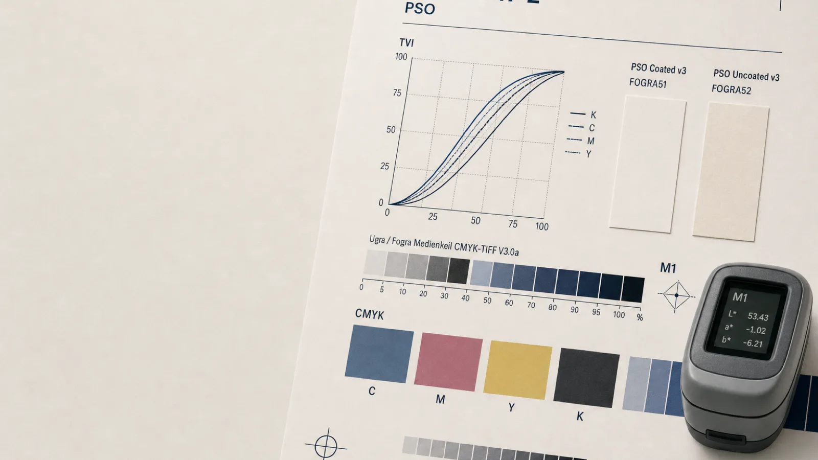 ISO 12647-2:2013: Was du über den Standard-Druck wissen musst