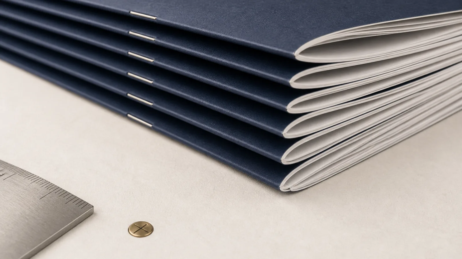 Rückstichheftung richtig planen: Seitenzahl, Bundzuwachs und Papierwahl
